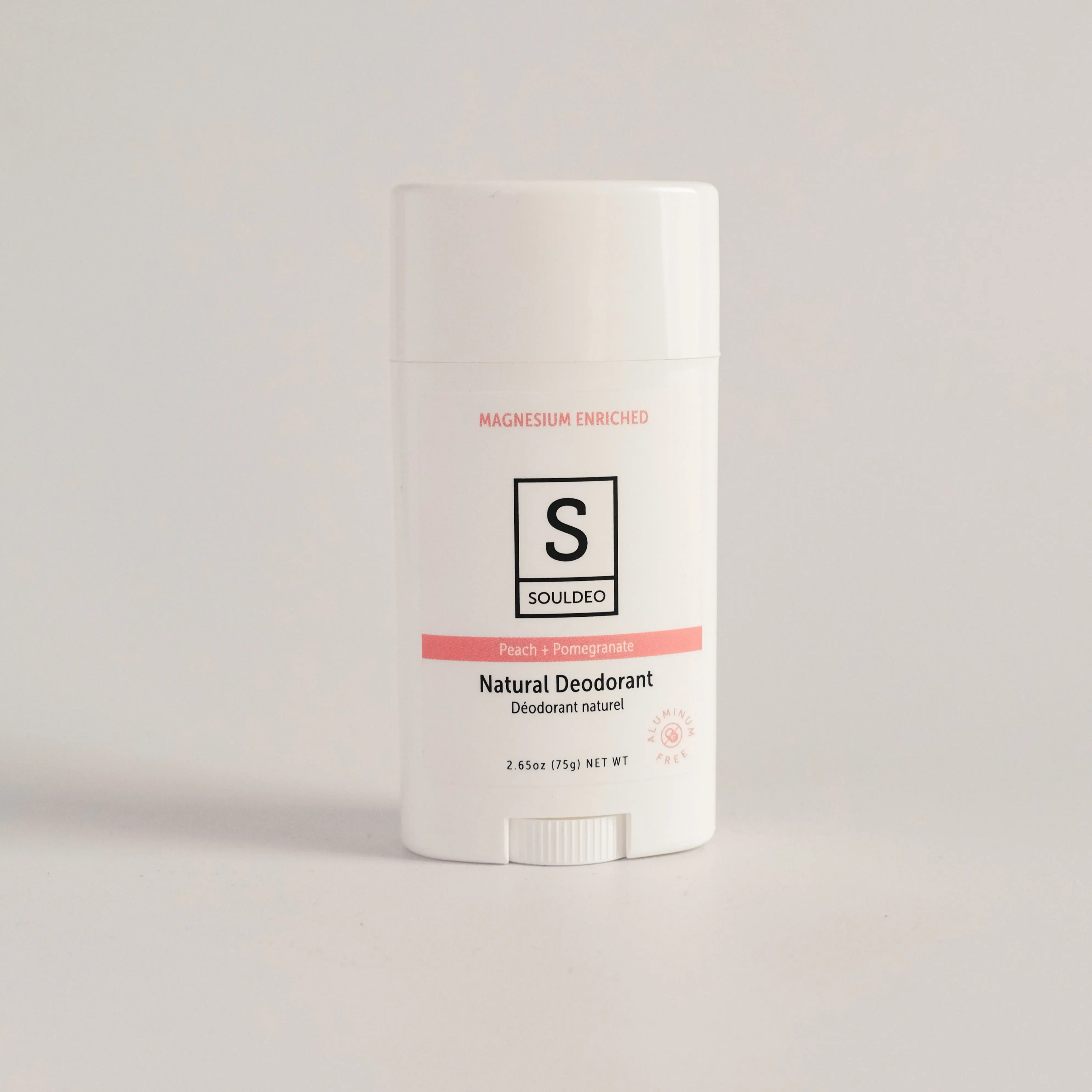 Peach + Pomegranate Natural Deodorant