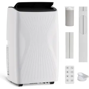 Portable Air Conditioner, 12000 BTU 5-in-1 Portable AC Unit, Cool Fan & Dry Remote Control Up to 550 Sq ft LED Display