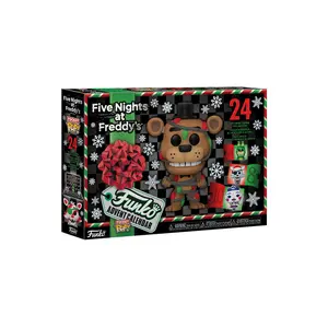 Funko Pop! Advent Calendar: Five Night At Freddy's (FNAF) - 24 Days of Surprises - Collectible Vinyl Mini Figures - Mystery Box - Gift Idea - Holiday Present for Kids - Christmas Countdown