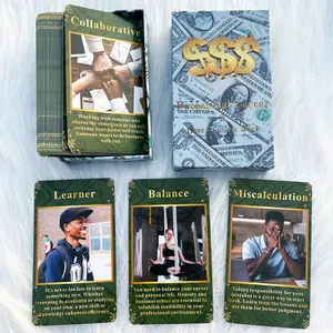Money and Career Oracle Deck, Life Oracle Cards for Beginners, 54 Cards Deck for Abundance Mindset, Business Clarity, Financial Success & Career Growth
