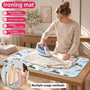 Thick Ironing Board, Portable Foldable Ironing Pad, Household Ironing Mat, Steam Iron Insulation Cloth, Model Kp202504