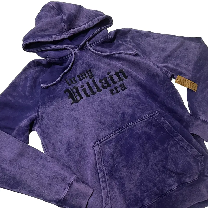 In My Villain Era TM Vintage Embroidered Hoodie