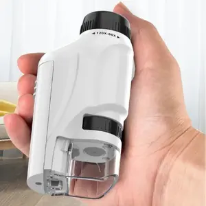 Pocket Microscope for Kids, See Bugs & Plants Up Close, Outdoor Adventure Must-Have, Educational Toy, Perfect for Exploring Nature