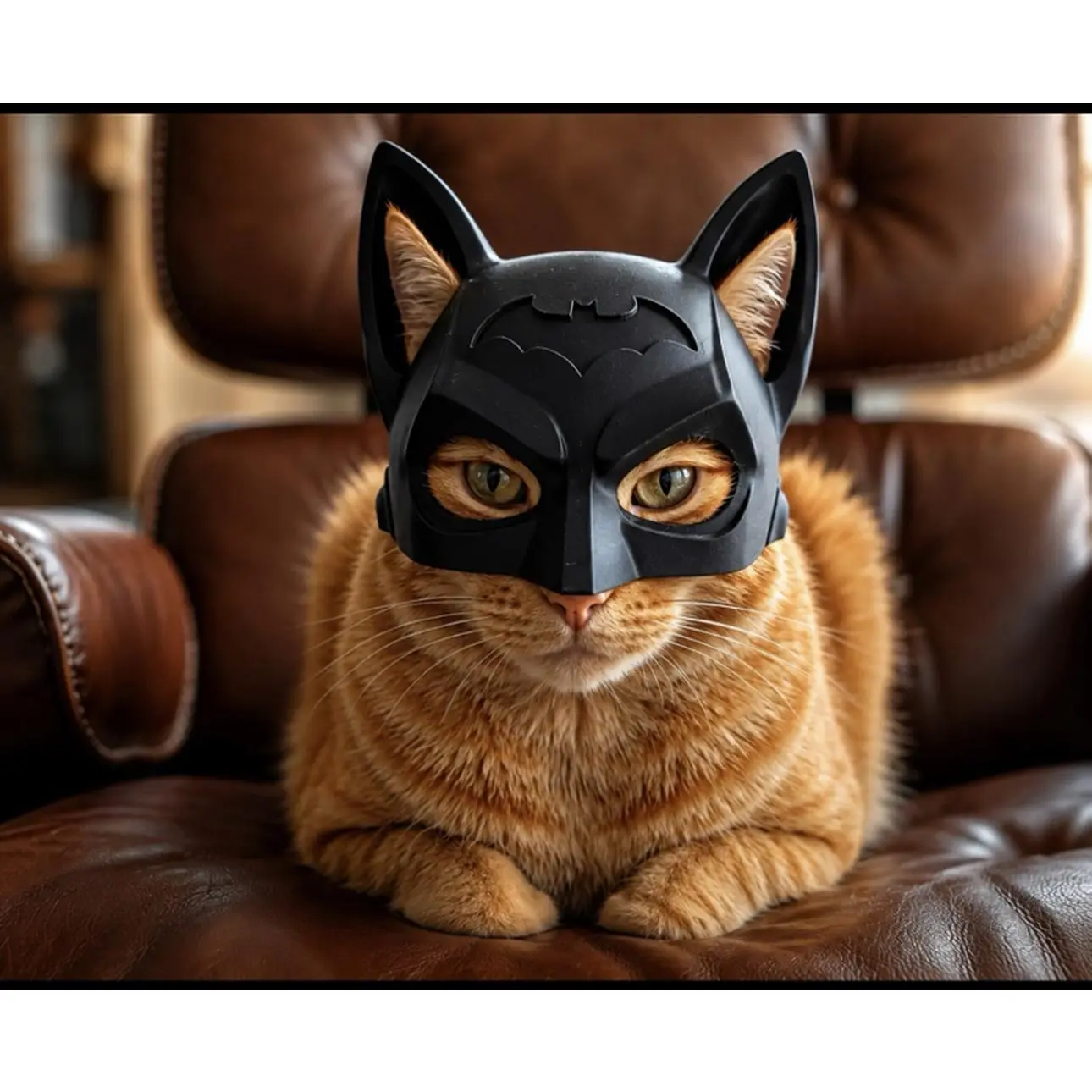 Bat Cat Helm - Fun and Stylish Accessory for Your Feline Friend