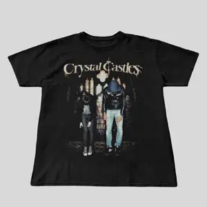 Crystal Castles shirt, y2k graphic tee, gothic grunge style, perfect unisex gift