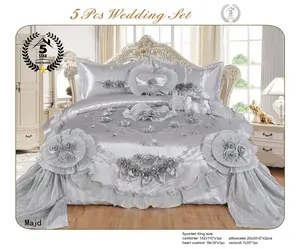 5 Piece Wedding Set King Size