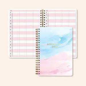 Four-Column Appointment Book