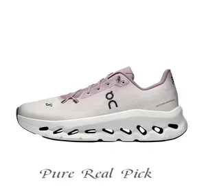 Trendy Pink & White Gradient Sneakers - Stylish Hollow Sole for Streetwear & Daily Outfits