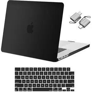 MOSISO MacBook Pro 16" Case 2025-2021 (A3403 A3186 A2991 A2780 A2485), Shockproof Hard Shell Cover with Keyboard Cover & USB-C Adapter, Compatible with M4/M3/M2/M1 Pro Max