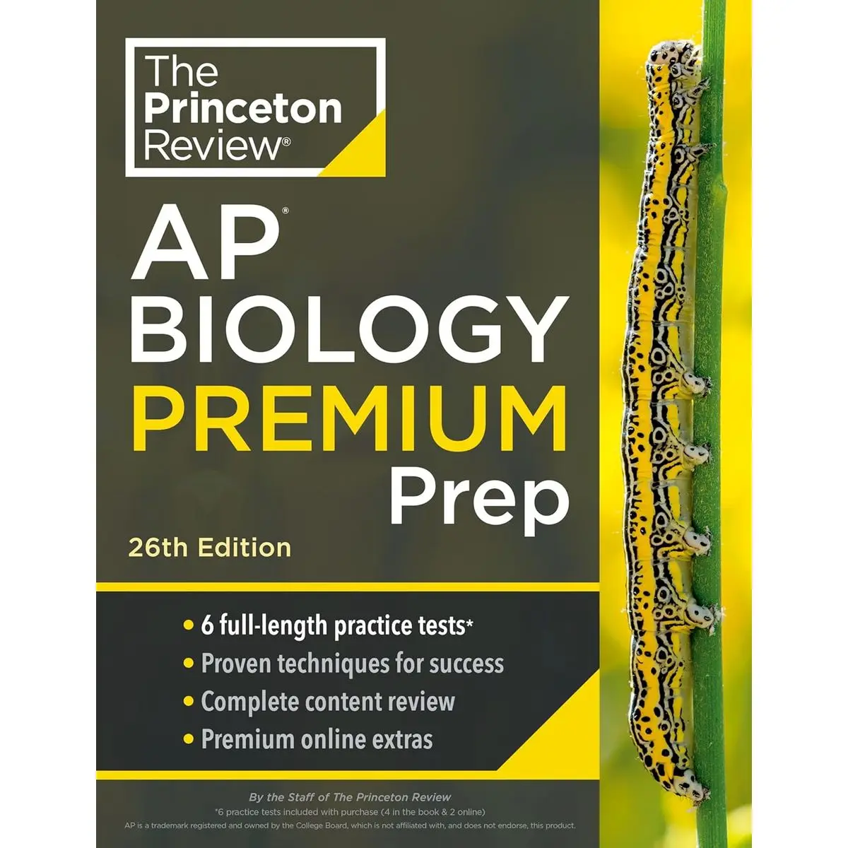Princeton Review AP Biology Premium Prep, 26th Edition: 6 Practice Tests + Complete Content Review + Strategies & Techniques (2024) (College Test Preparation) Premium Edition