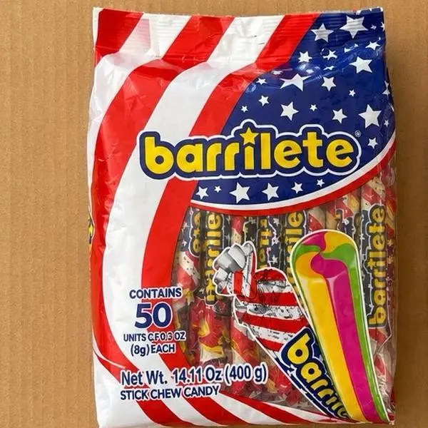 Dulce Barrilete Candy Snack, 50-Piece Count Package Sweet Bonbon