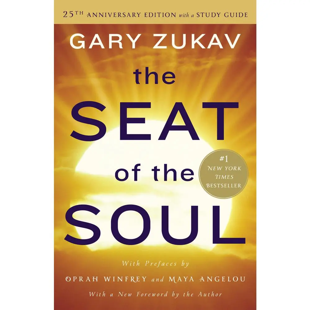 Used Soft Cover Book - The Seat of the Soul by Gary Zukav (English, Special Edition with New Foreword, Prefaces by Oprah Winfrey and Maya Angelou, Shareable)
