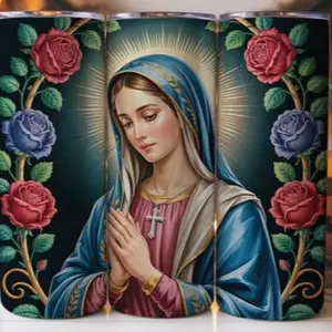 Mother Mary | 20oz Skinny sublimation tumbler transfer print out (TRANSFER ONLY, NOT A FINISHED TUMBLER)