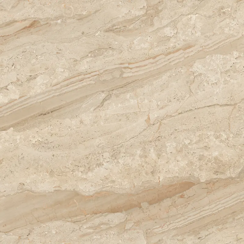 My Luxury Flooring MK GLOSSY Endmatch 37 Porcelain Tiles - 24 x 48 Inch Light Beige Wood Look Seamless End Match Design - Glossy Finish Wall & Floor Use | 15.5 Sq-ft per box | Pallet of 10 Boxes (155 sq-ft)