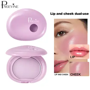 Creamy Glow Blush Palette – Soft Balm-to-Cream Texture, Dewy Radiant Finish, Lightweight Natural Tint, Multi-Use Tint for Cheeks & Lips for Daily Makeup