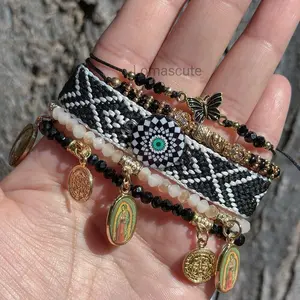 Beaded Bracelet Stack