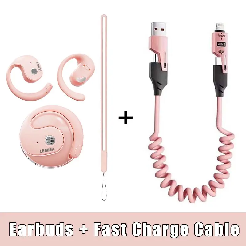 Hd Voice wireless 5.3 headphones with bass stereo, smart noise cancellation and a charging case - perfect for running and sports