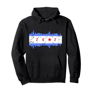 Chicago Flag Runner Gear Chicago Apparel Marathon Finisher Pullover Hoodie - Arturopell Shop Cb08m2w2mcy