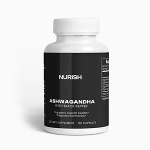 Vital Nurish Organic Ashwagahda with Black Pepper