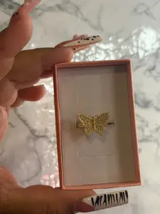 Butterfly pink diamond Ring ✨