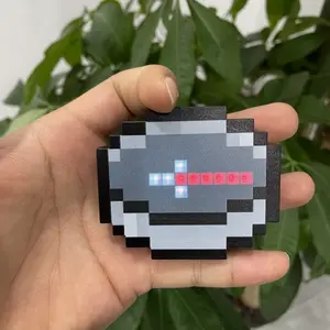 2025 Mc Trendy Pixel Compass Toy Keychain - Perfect for friends' birthdays and game lovers (boys/girls)