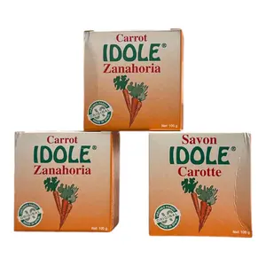 Soap Idole Carrot pack of 3
