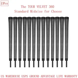 13Pcs Golf Grip The TOUR VELVET 360 Grip Golf Club Grip high Traction Material Golf Accessories