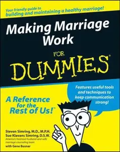 USED-Making Marriage Work for Dummies by Simring, Steven (Paperback)