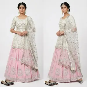 Pink Indian dress Casual Womenswear Summer Original