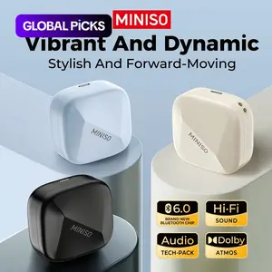 MINISO MS119 Wireless Translation Earbuds, Translation Earphone, Bluetooth 6.0, supports real-time translation of 135 languages ​​via app, 30-hour ultra-long battery life, suitable for business and travel. #TOP PICKS