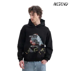 MeJend Rhinestone Graphic Top, Unisex 100% Cotton Long Sleeve Sweatshirt, Oversized Streetwear Pullover, Casual Outfit Fall Winter Clothing Glove with Diamonds