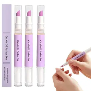 Push & Buff 2-in-1 Cuticle Care Treatment Pen | Exfoliates, Polishes and Smooths Cuticles | Textured Tip for Instant Results | Easy, Mess-Free Nail Care on the Go