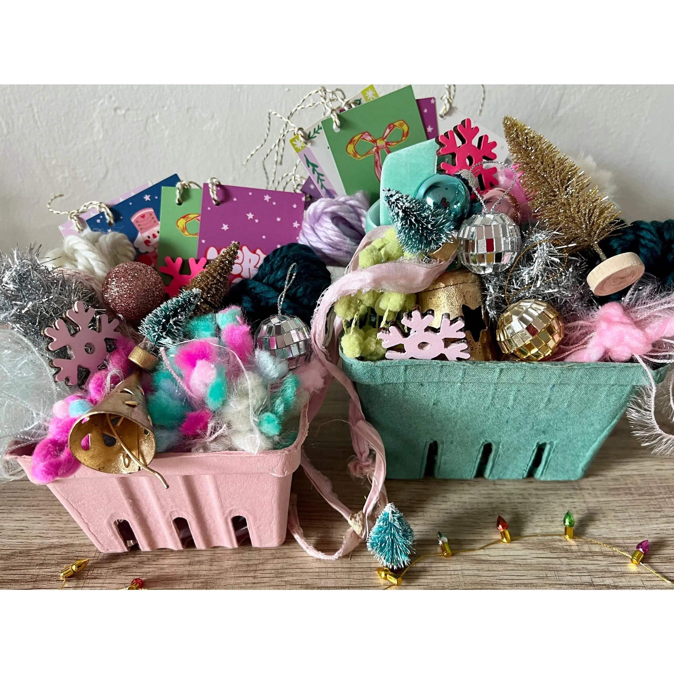 Curated Christmas Gift Wrapping Kit & Toppers