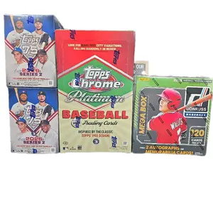 Break #12 - (1) 2025 Topps Chrome Platinum Hobby Box, (1) 2026 Donruss Baseball Mega Box, (2) 2026 Topps Series 2 Blaster Box
