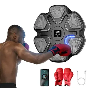 2）Fun Music Boxing Target for Kids & Family – Includes Gloves • Great Gift for Parents • Easy Setup • Indoor/Outdoor Play • Fun & Safe • Perfect Birthday or Holiday Gift Bluetooth Music Boxing Machine • Family Fun • Indoor/Outdoor Play