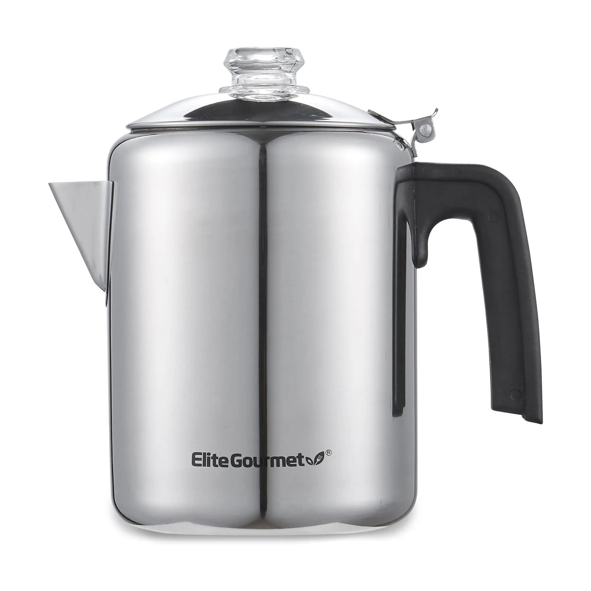 Elite Gourmet 8-Cup Classic Stovetop Coffee Per colator Elite Gourmet 8-Cup Classic Stovetop Coffee Per colator