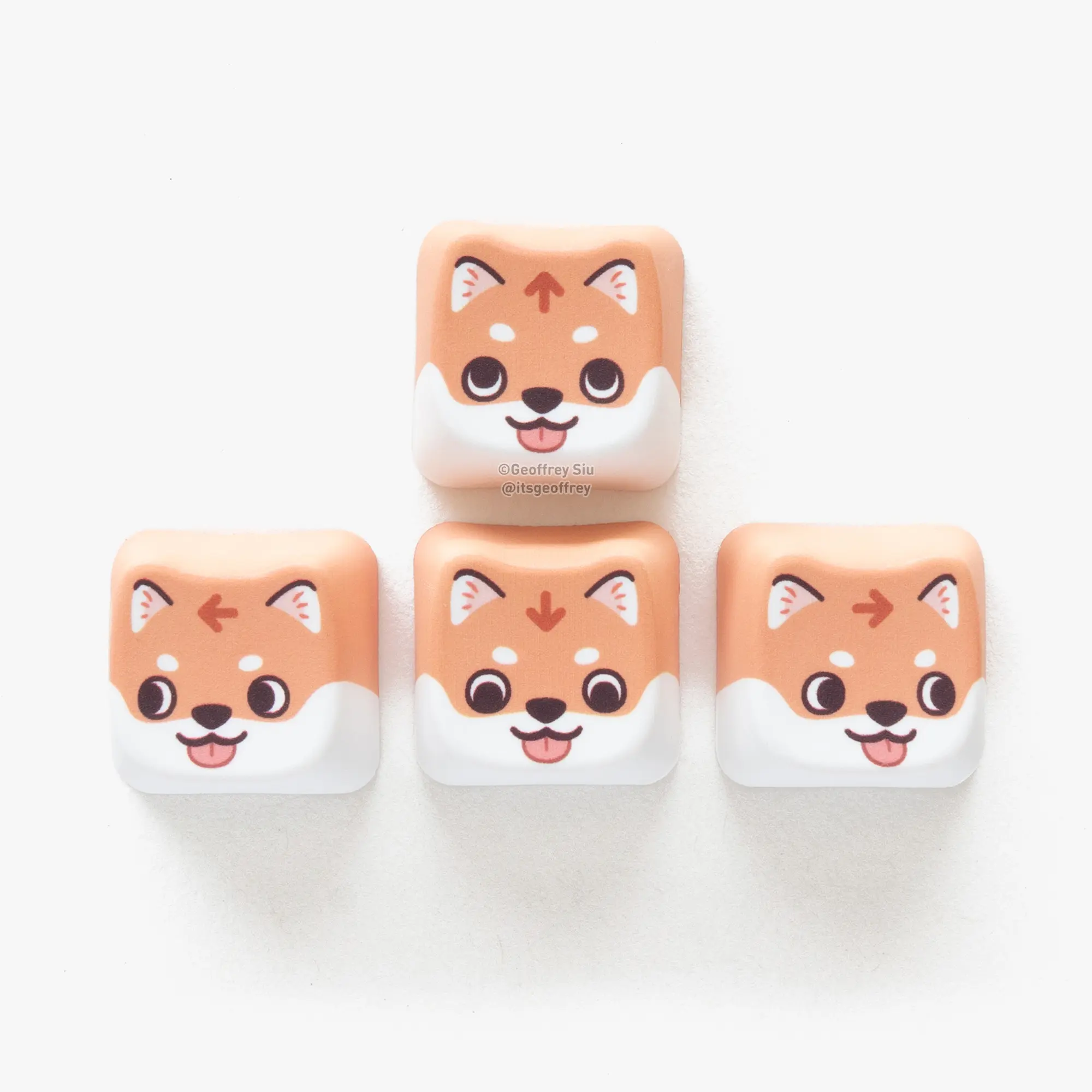 MAO Directional Shiba Arrow Key Cap Bundle (4 Keycaps)