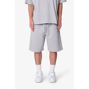 mnml Heavy Basic Sweatshorts - Marled Grey