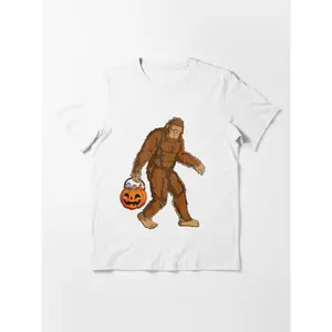 Bigfoot Funny Pumpkin Halloween Essential T-Shirt