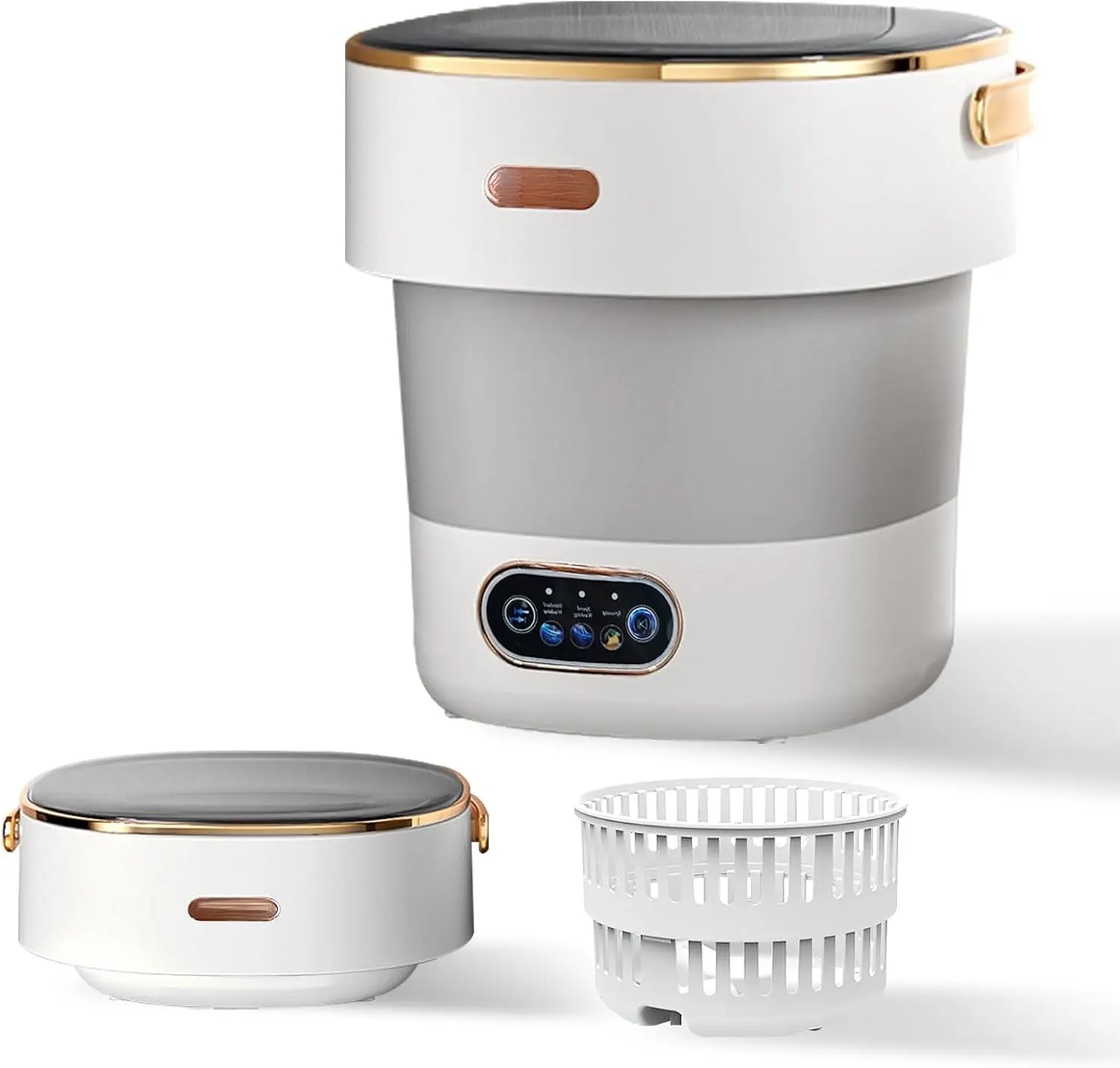 Portable Foldable Washing Machine -20l Mini Washer For Deep Cleaning| Portable Washer Perfect For Underwear, Baby Clothes, And Small Spaces Like Apartments, Dorms, And Hotels.