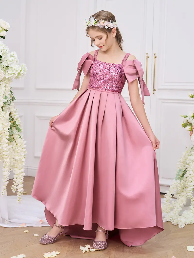 open lace back dress Long Prom Dresses for Teens, Classy Formal Party Dress, Simple Graduation  Dress, Evening Dress cg8121 main image 1