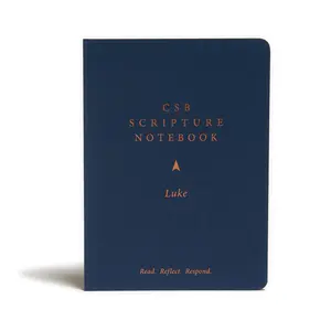 USED-CSB Scripture Notebook, Luke: Read. Reflect. Respond. by Csb Bibles by Holman (Paperback)
