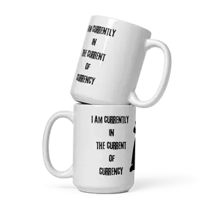 Money Mug Mantra for Abundance and Flow Coffee Cup and Tea Ceramic Drinkware - Grandma, Reuse Stylish Washable