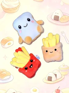 3" Foodie Friends Plush Keychain