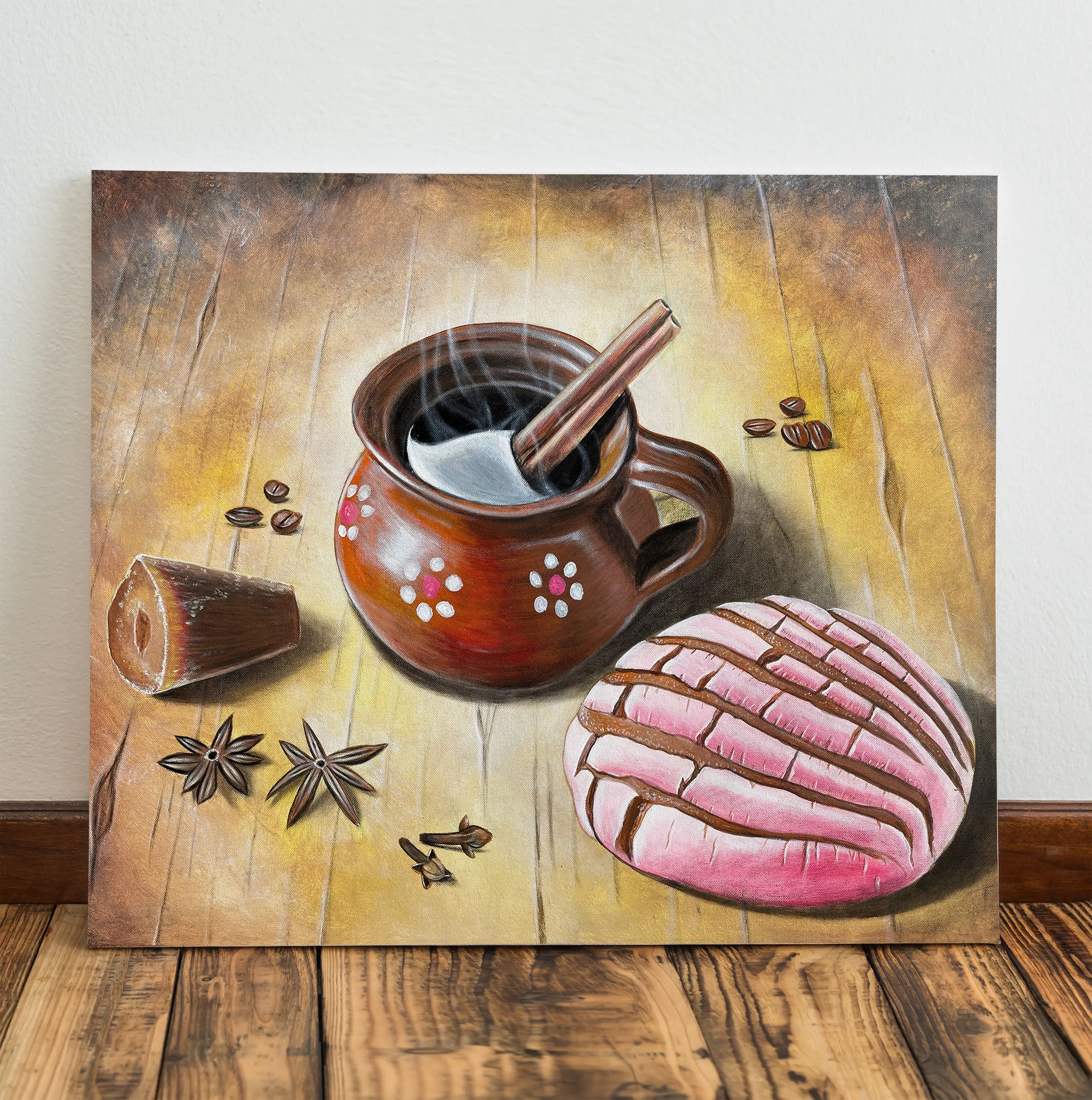 Cafecito Mañanero  Poster Unframed , Cafe de Olla, Mexican wall art, Mexican art, mexico art, Mexican kitchen decor, mexican decor, mexican gifts