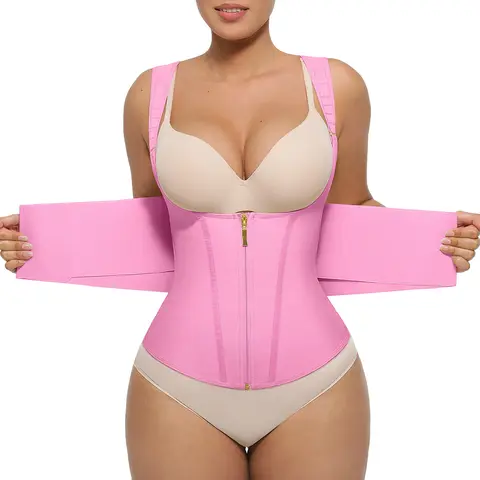 FeelinGirl #Live Plus Size Waist Trainer OutdoorFun Vest Womenswear Comfort Straps matt waist Spandex Day Waist Trainer Everyday Belts