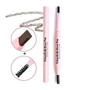 Colourdolls Brow Pen - Black, Natural-looking, Waterproof & Long-lasting