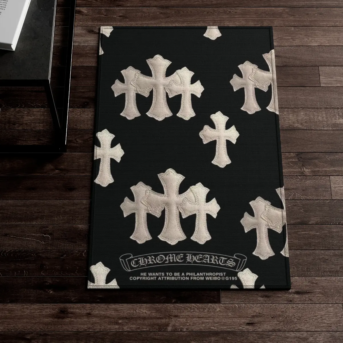 Chrome rug