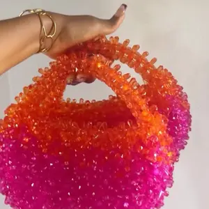 Handmade Beaded Crystal Clutch: Custom Evening Bag, Party Purse