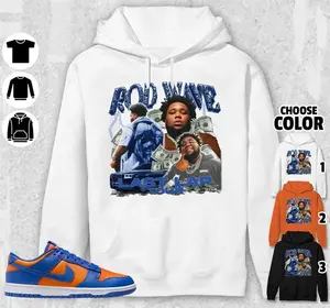 "Dunk Low Knicks Unisex  Hoodie, Rd Wave Last Lap Tour Tees, Shirt In Orange To Match Sneaker